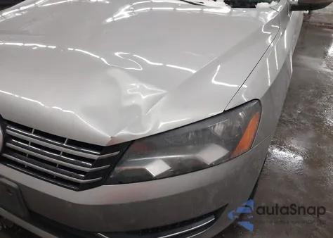 2012 Volkswagen Passat 2.0L Tdi Se из США, поврежденный, VIN 1VWBN7A35CC046063